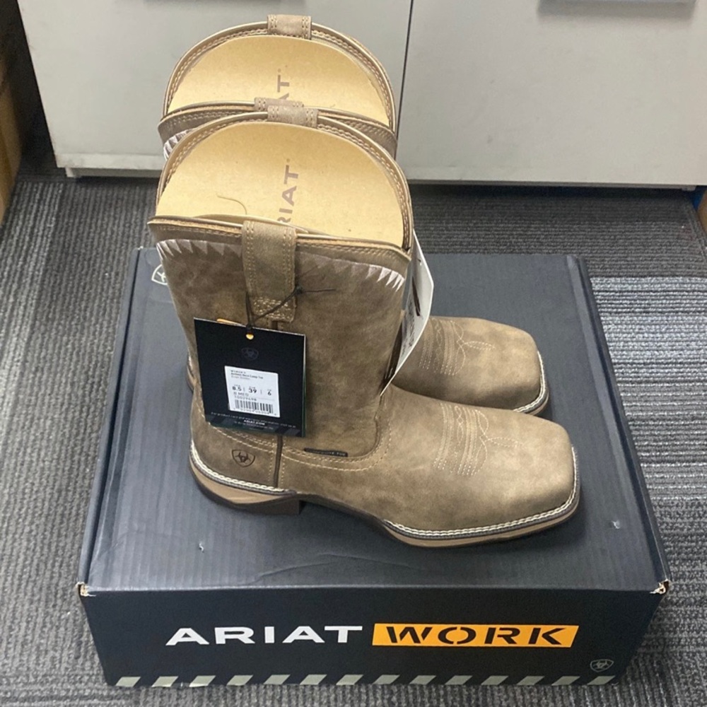 Ariat Brown Bomber Boots NIB Size 8.5